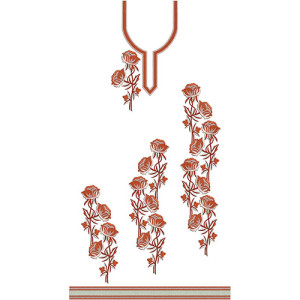 New Dress Embroidery Design 22063