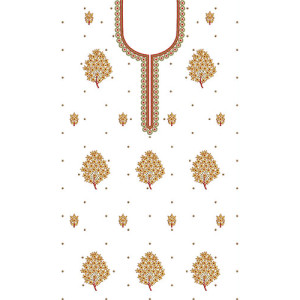 New Dress Embroidery Design 22064