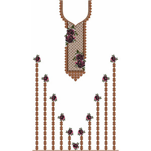 New Dress Embroidery Design 22110