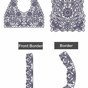 Macedonia Special Caftan Embroidery Design 22336