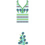 New Dress Embroidery Design 22384
