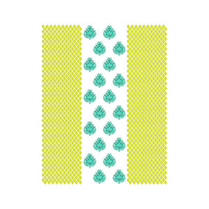 Flower Triangle Dress Embroidery Design 22853