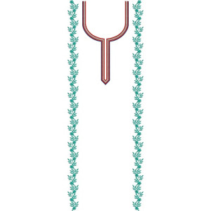 African Dress Embroidery Design 22986