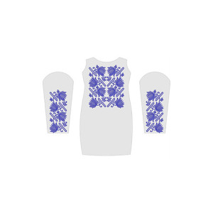 Fashion Trend Machine Embroidery Dress Design 23123