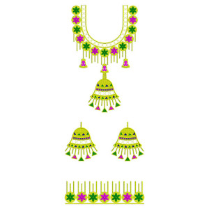 New Dress Embroidery Design 23170