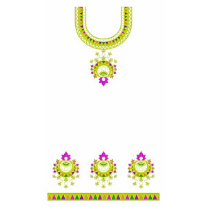 Panjabi Suit Embroidery Designs 23171
