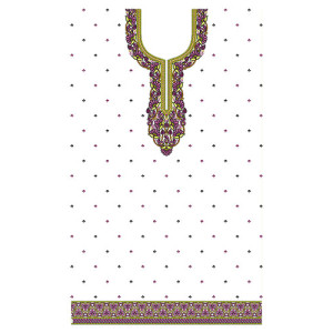 Designer Dress With Attractive Neck 23511