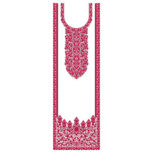 Spiral Dress Embroidery Design 23567