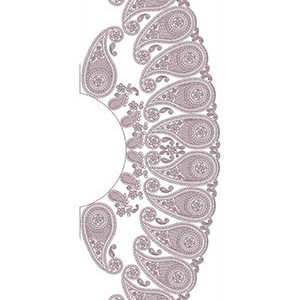 Macedonian Caftan Back Cording Embroidery Design 23590