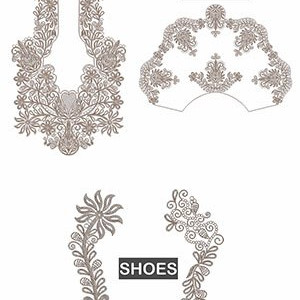 Macedonian Caftan Cording Embroidery Design 23921