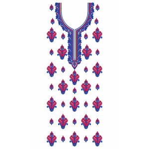 Fetching Dress Design In Embroidery 24031