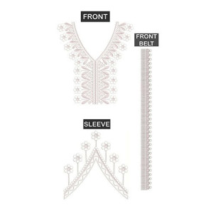 Macedonian Caftan Cording Embroidery Design 25948