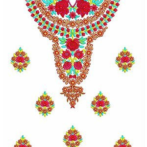 Pakistani Dress Embroidery Design