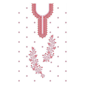 Stunning Dress Design In Embroidery 24409