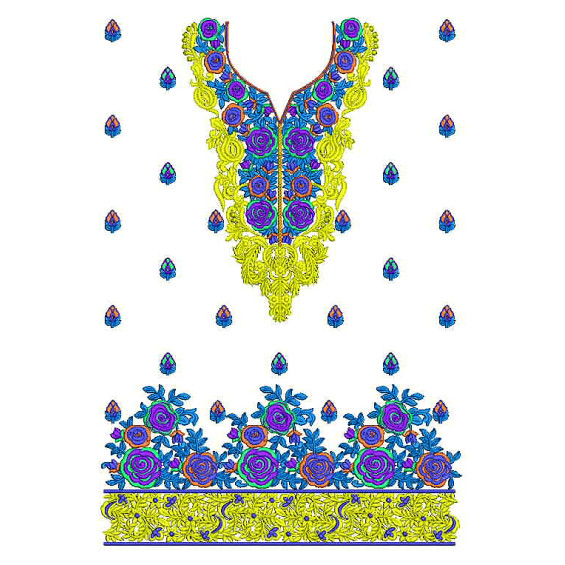 Algerian Wedding Dresses Embroidery Design 25212