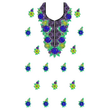 Arabian Farasha Embroidery Design 25218