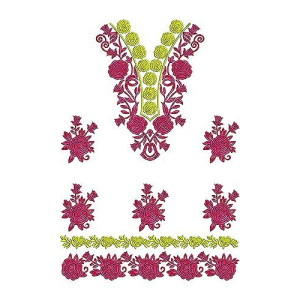 Boheme Designer Clothing Embroidery Design