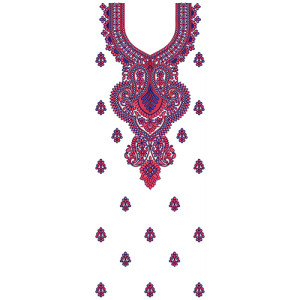 New Dress Embroidery Design 30431