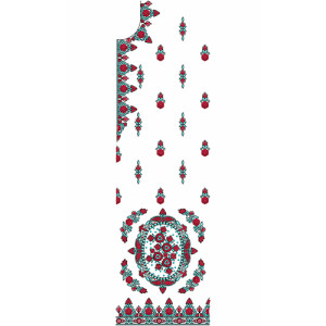 New Dress Embroidery Design 30432