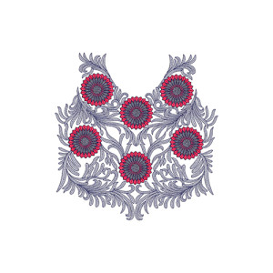 New Dress Embroidery Design 30435