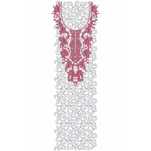 New Dress Embroidery Design 30438