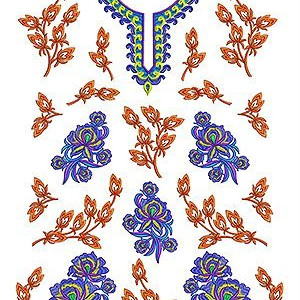 Lahore Fashion Embroidery Design