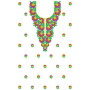 Elegance Algerian Clothing | Neck Embroidery Design