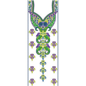 Exclusive Embroidery Karachi Trend Dress Design