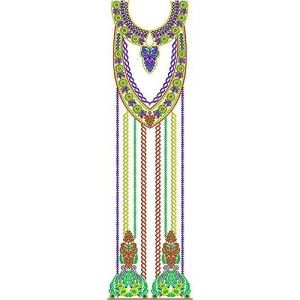 Fully Embroidery Heavy Dress Design