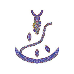 Party Wear Frock Suit Embroidery Designs