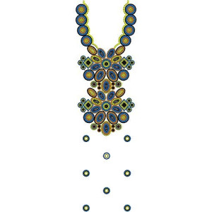 Celebrity Style Outfit Embroidery Design