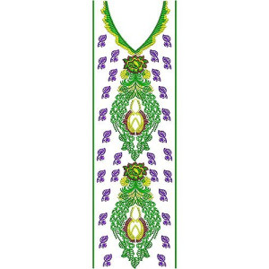 Pakistan Formal Kurtis Embroidery Design