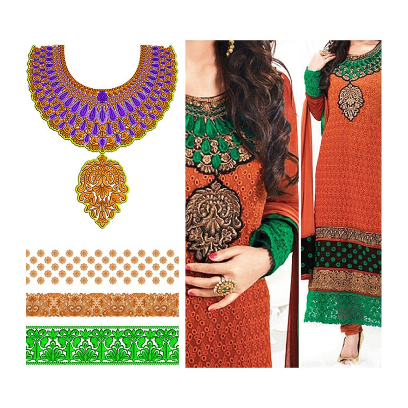 Latest Takchita Farida Moroccan Embroidery Design