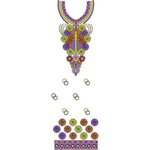 Tea Tee Dress Embroidery Design