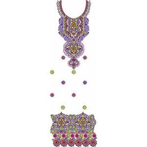 Hammamet Tunisian Clothing Embroidery Design