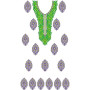 Designer Girls Dress Embroidery Design