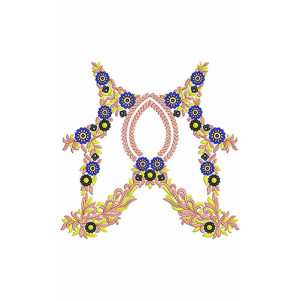 Full Set Dress Embroidery Design