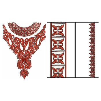 7512 Full Set Dress Design