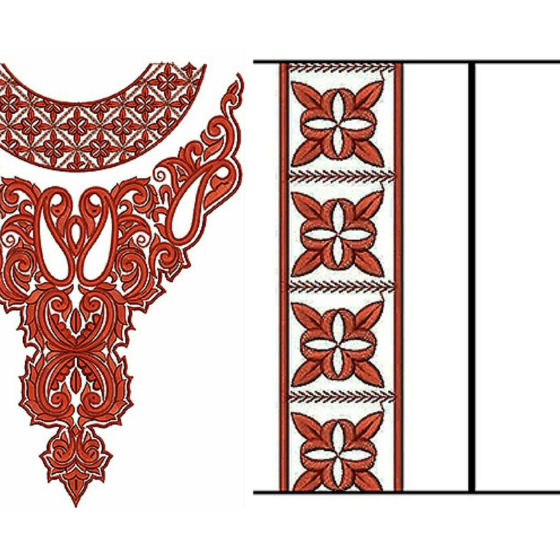 7512 Full Set Dress Design