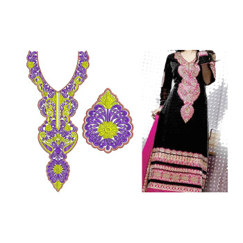 7519 Full Set Dress Design