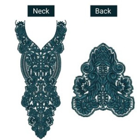 9588 Dress Embriodery Design