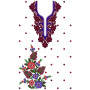 9735 Dress Embroidery Design