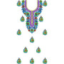 African Kaftan Fashion Embroidery Design 25231