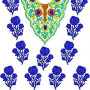 Short African Kaftan Dress Embroidery Design 25236