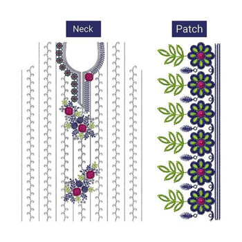 Embroidery For Pakistani Salwar Kameez