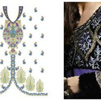 Full Set Embroidery Wedding Dress Design