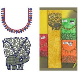 New Dress Embroidery Design 22431