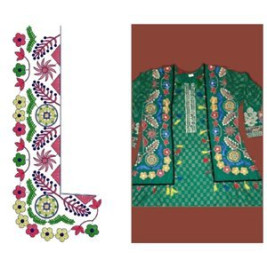 New Dress Embroidery Design 30280