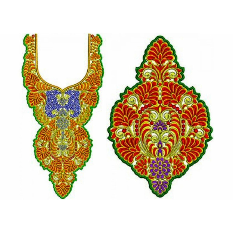 Professional Designer Dress Collection Embroidery Design