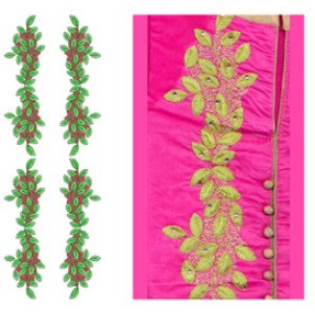 Turkish Women Long Dress Embroidery Design